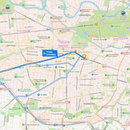 Modernes Apartment - Icc Messe & Ku'Damm Naehe Mit Parkplatz Berlin Eksteriør billede